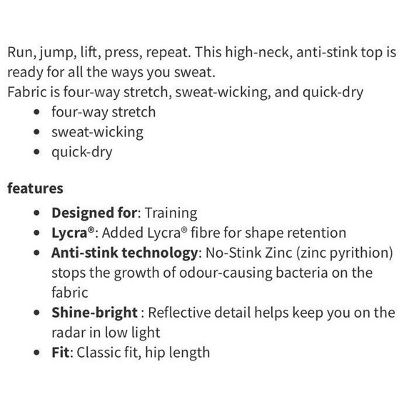 Lululemon Activewear Running Training Lycra Top in Stencil Red Multicolor, Large - Picture 11 of 11